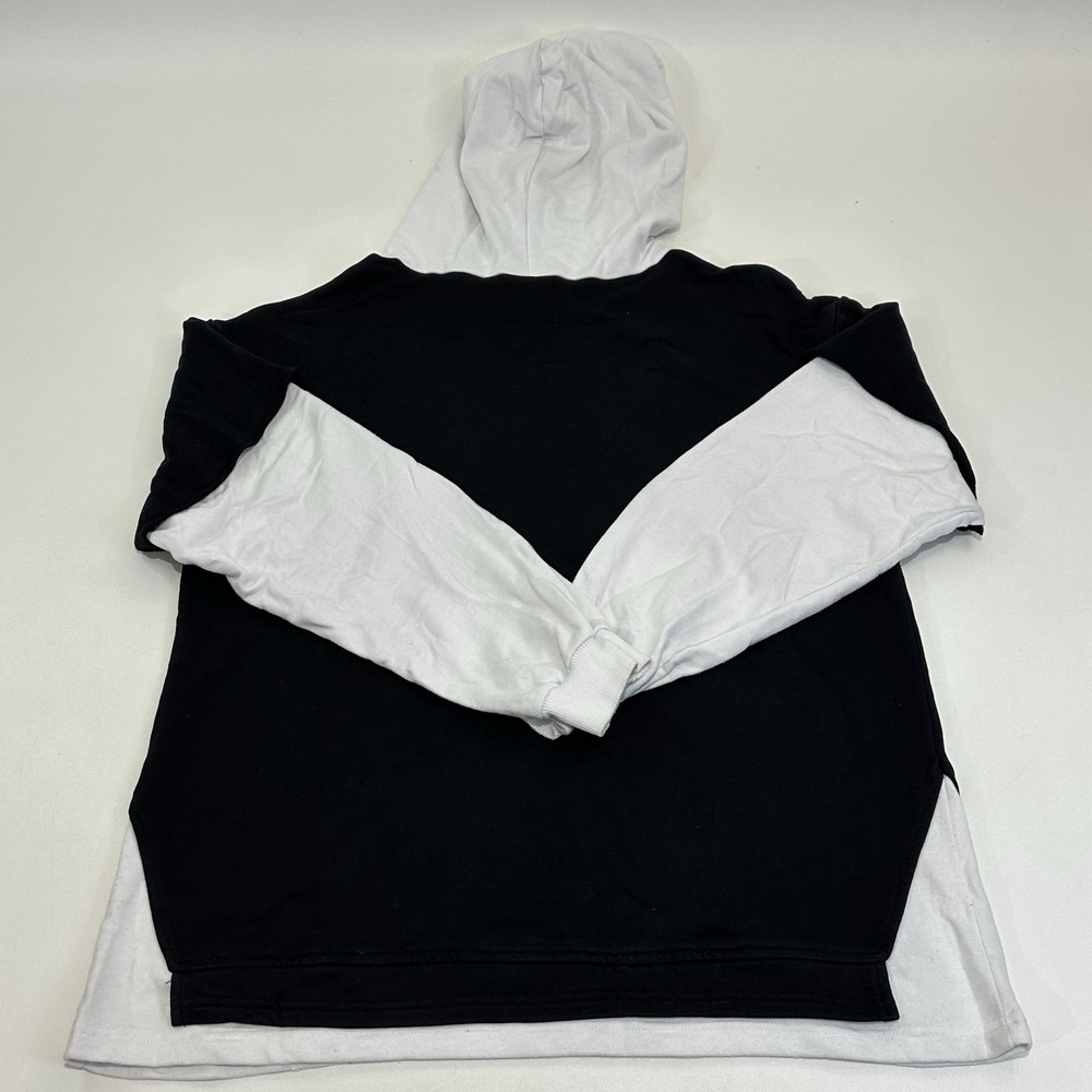 Anime Hanako Kun Hoodie Black White Two-Tone Pullover Sweatshirt Size XL - Picture 6 of 6